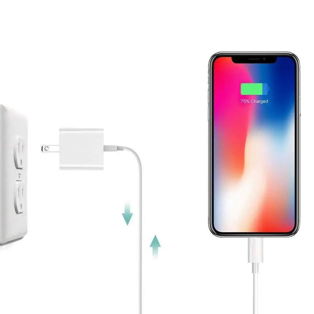 10 шт MFi Сертифицированный телефон зарядное устройство USB настенный адаптер Блок