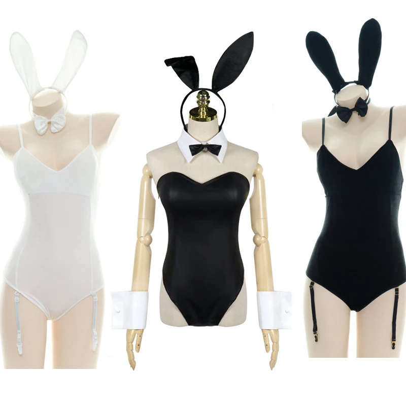 

Lacauch негодяй милое боди костюм сакураджима Mai сексуальная девушка 6 шт. Косплэй мальчик не будет мечта девушки, с украшением в виде кошачьих у...