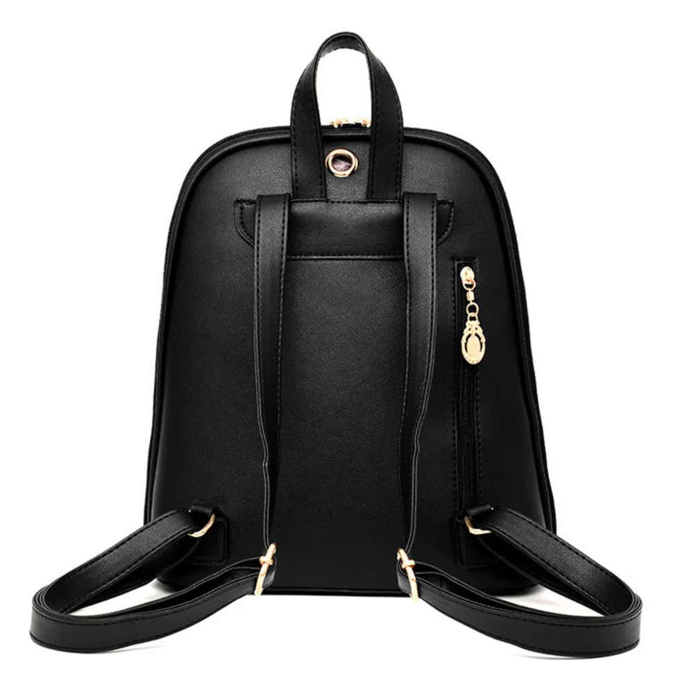 Рюкзак Модный женский рюкзак черный рюкзак школьный Sac A Dos Femme сумка женская кожаный Mochilas Mujer рюкзак женский дорожный водонепроницаемый рюкзак для ноутбука Morrales Para Mujer