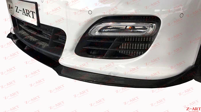 Z-ART углеродное волокно передний спойлер для Panamera 970 передняя губа GTS Turbo 2010-2013