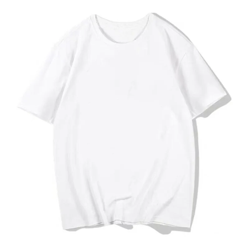 

100% Cotton White T Shirt For Women Summer Fashion Shirt Tops Base O Neck Girl Hip Hop Clothes Female Camisetas Short Sleeve