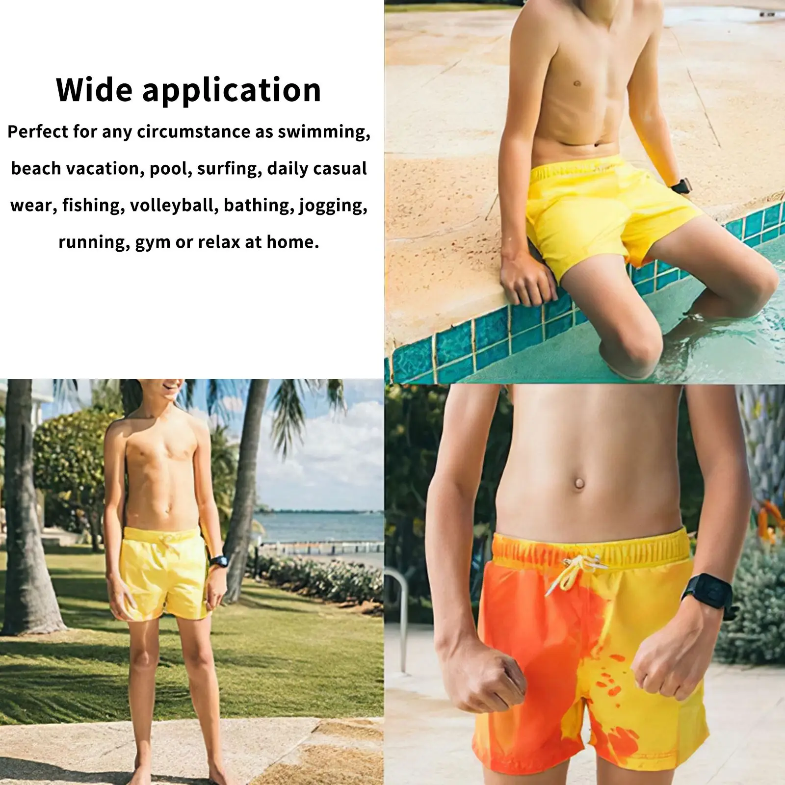 

2021 New Mens Swimsuit Swimwear Men Swimming Shorts Men Briefs Beach Shorts Sports Suits Surf Board Shorts Men Swim Trunks