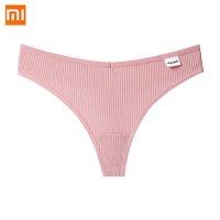 xiaomi mijia cotton ladies briefs 2021 sexy low waist seamless underwear breathable skin friendly sports cotton women underpant