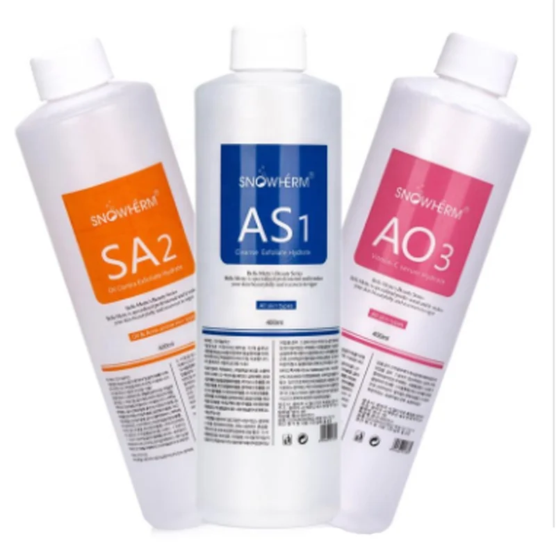 Раствор для пилинга AS1 SA2 AO3 очистка лица раствор Аква машины