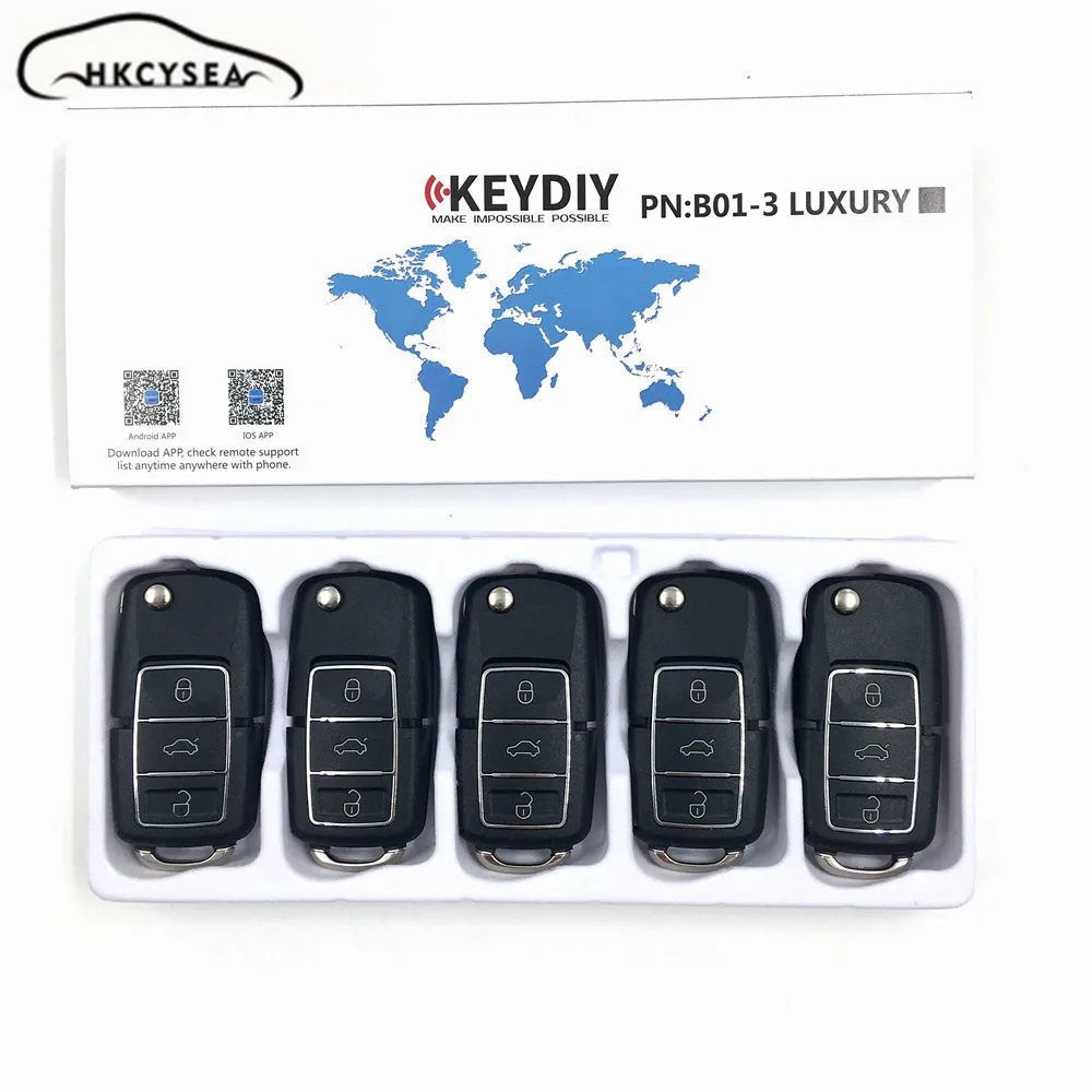 HKCYSEA 5/15/20 шт./лот KEYDIY KD900 B Серия 3 кнопки дистанционного ключа управления B01 класса