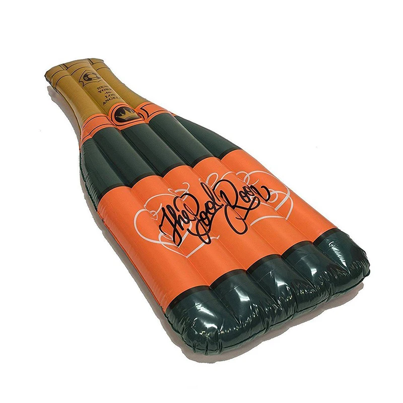 185 см гигантская надувная бутылка шампанского бассейн плавающий игрушки для