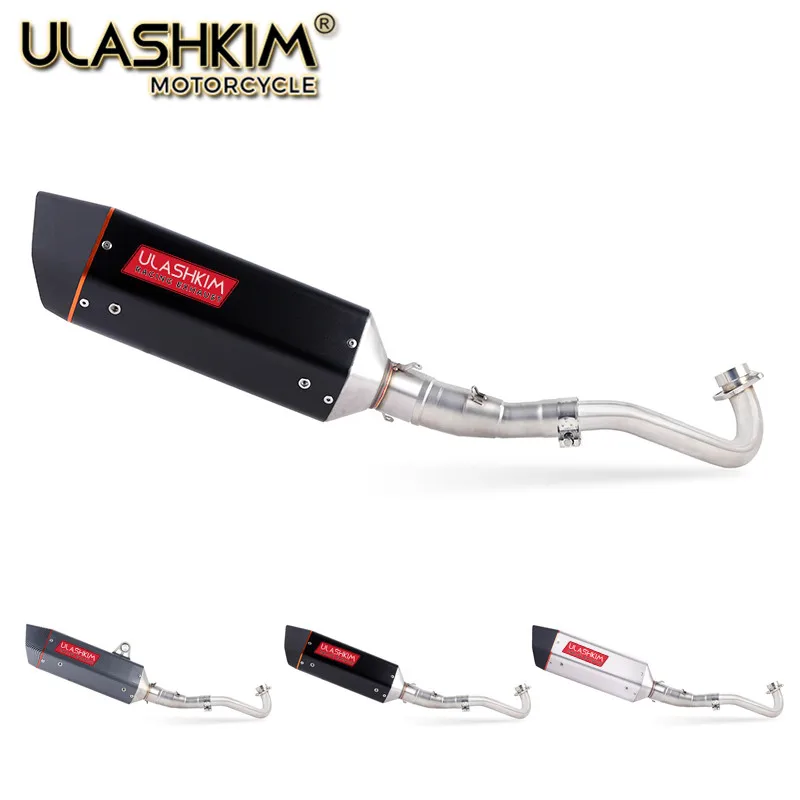 Мотоцикл Полная система глушитель Escape средняя ссылка труба без шнуровки для Yamaha