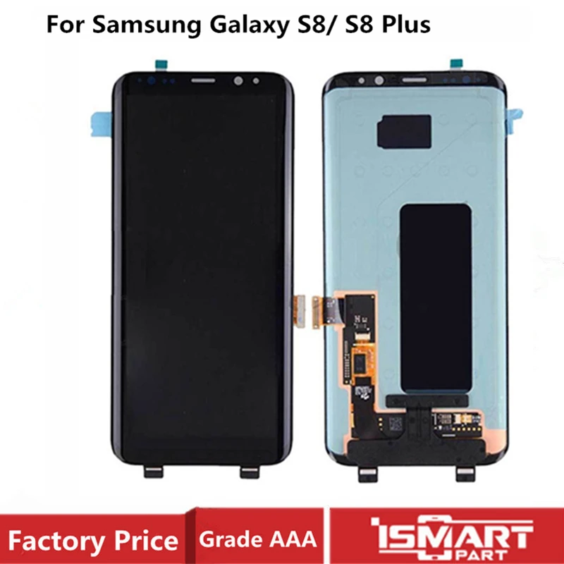 OEM AMOLED для Samsung Galaxy S8 + ЖК дисплей сенсорный экран дигитайзер заменяемый G950 G950F