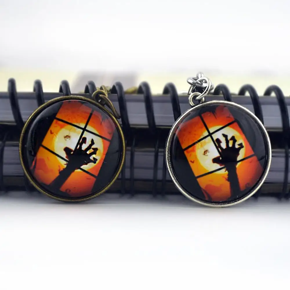 Хэллоуин ночь брелок метла Летающие Тыквы ведьма Сумочка Подвеска автомобиль