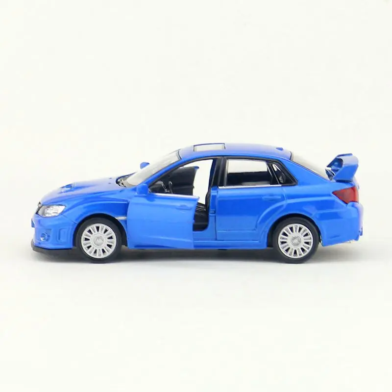 Распродажа 1:36 модель автомобиля Subaru WRX из сплава с имитацией под давлением и