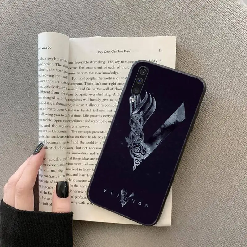 

art vikings logo movie Phone Case For Samsung galaxy S 7 8 9 10 20 edge A 6 10 20 30 50 51 70 note 10 plus