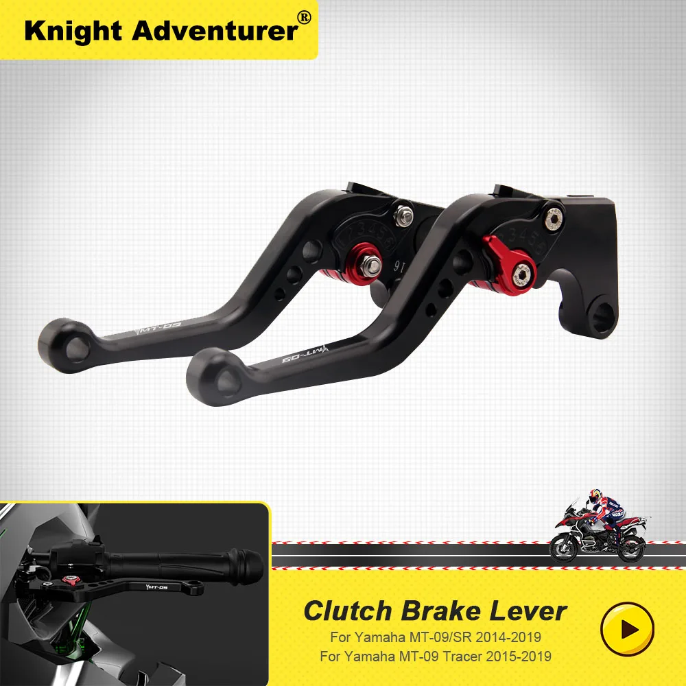

Мотоциклетные короткие рычаги Регулируемый сцепные рычаги для YAMAHA MT09 MT-09 MT 09 Tracer SR 2014 2015 2016 2017 2018 2019