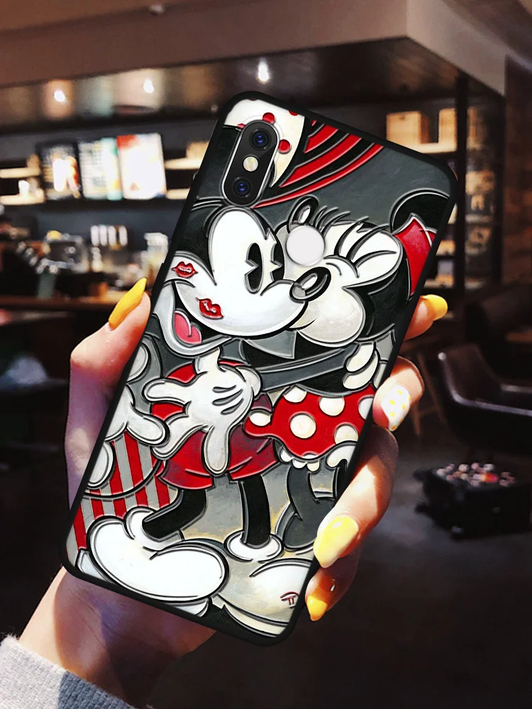 3D мультфильм принципиально для чехол для спортивной камеры Xiao mi Red mi 7A 6A 5 Plus K20 S2 Примечание 7 5 6 8 Pro mi A3 A1 A2 6X8 Lite 9 SE 9T F1 CC9 CC9e TPU Защитный чехол