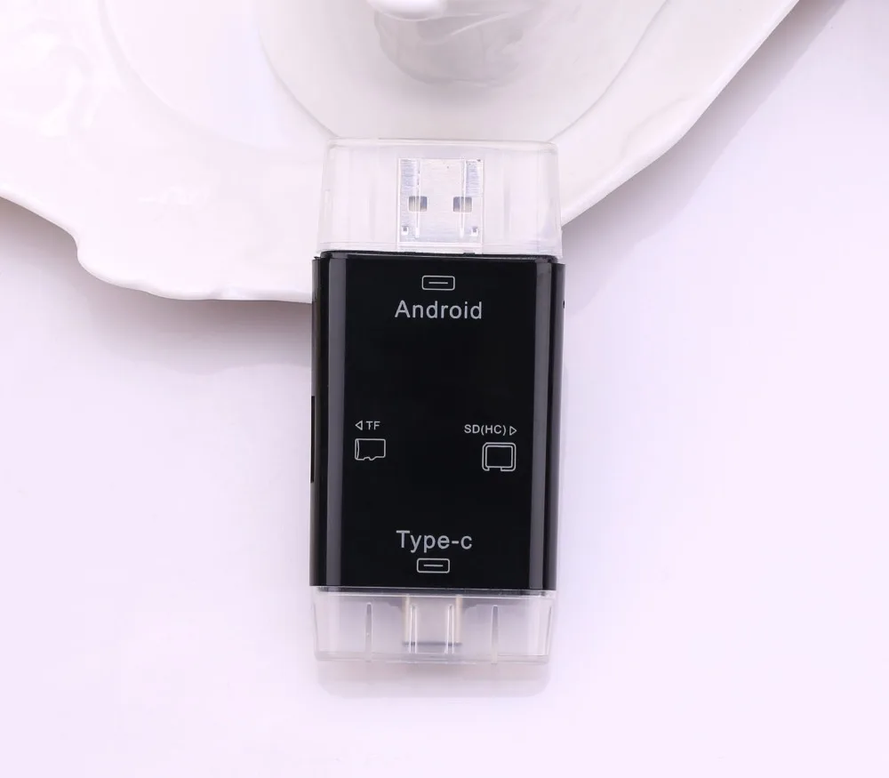 3 в 1 Micro USB Type C 2 0 OTG SD TF кардридер для Samsung Galaxy S7 Edge S8 S9 S10 xiaomi Huawei Android Phone | Компьютеры
