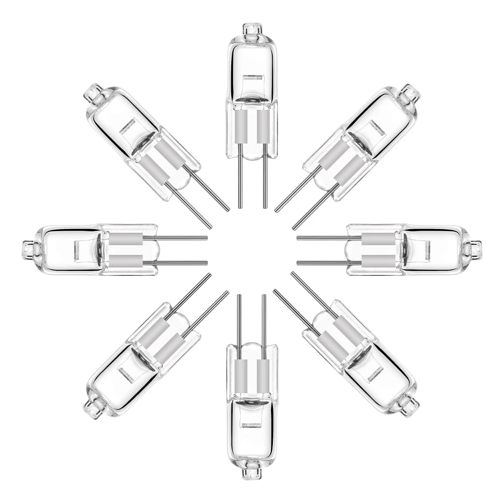 

20x G4 мини галогенная лампа вольфрама галогенные JC Тип DC12V 20W G4 Точечный светильник для хрустальных галогенные люстры лампы