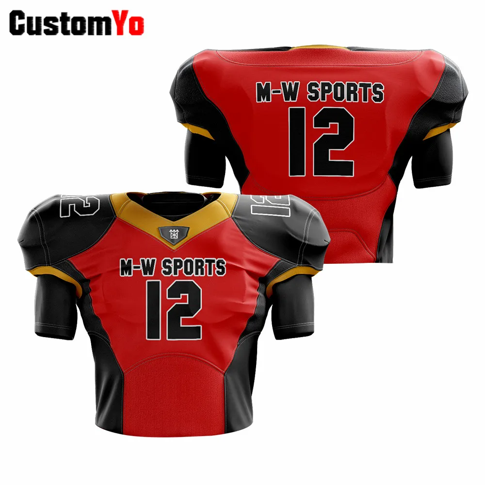 На заказ молодежный футбольный клуб Джерси Удобная печать логотипа имя номер