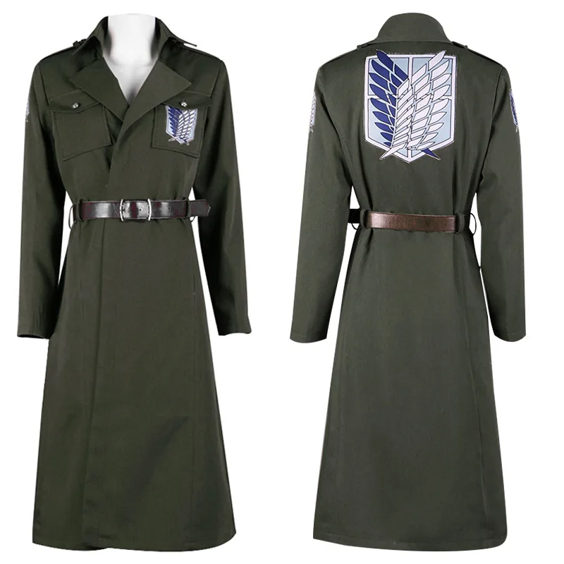 

Anime Attack On Titan Cosplay Costumes Marley Jacket Shingeki No Kyojin Coat Attaque Des Titans Halloween Aot Costumes