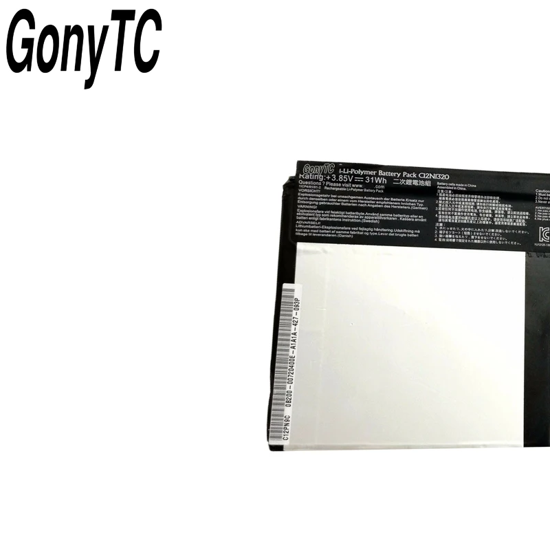 Оригинальная Аккумуляторная Батарея C12N1320 для ASUS Transformer Book T100TA DK003P Φ