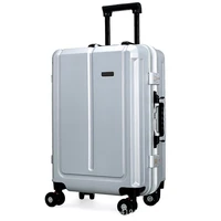 new 202224 inches abs rolling travel suitcase with wheels pc universal wheel aluminum business rolling luggage for men women