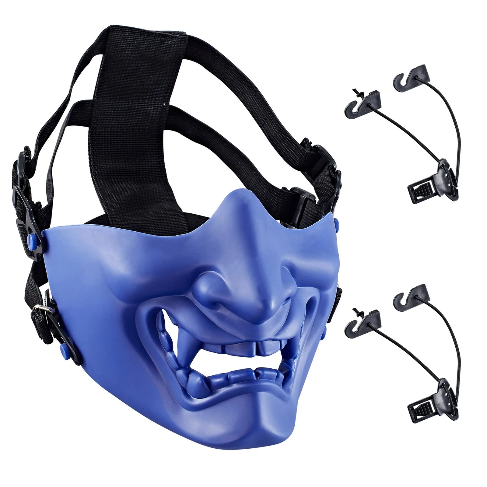 Тактические Защитные полумаски ужас Самурай фестиваль вечерние НКА Хэллоуин