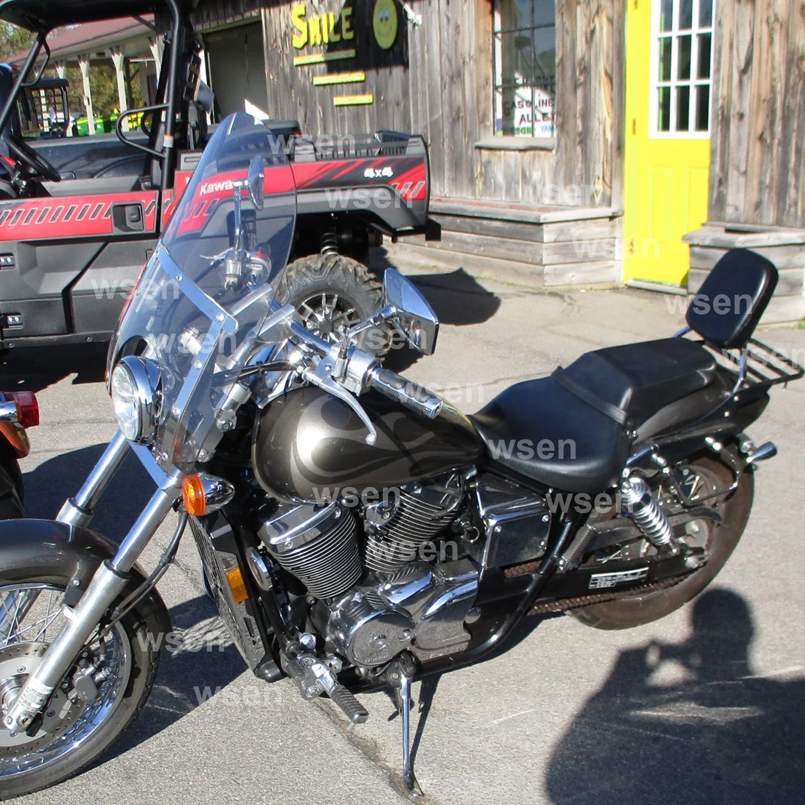 Аксессуары для мотоциклов глянцевый черный чехол поддерживает сталь моделей Harley