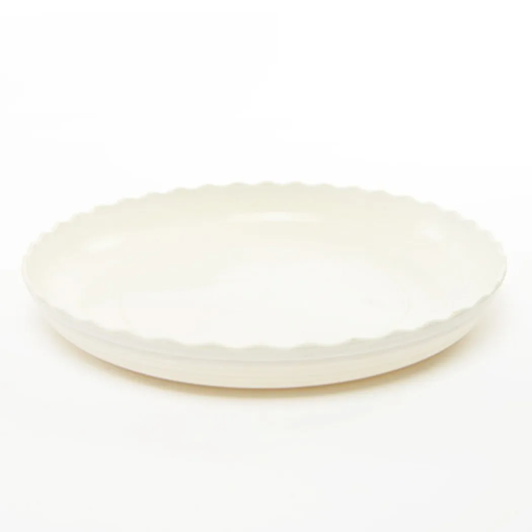 

5pcs Flower Pot Tray Accessory Container Elements Holder PP Resin Pad Round
