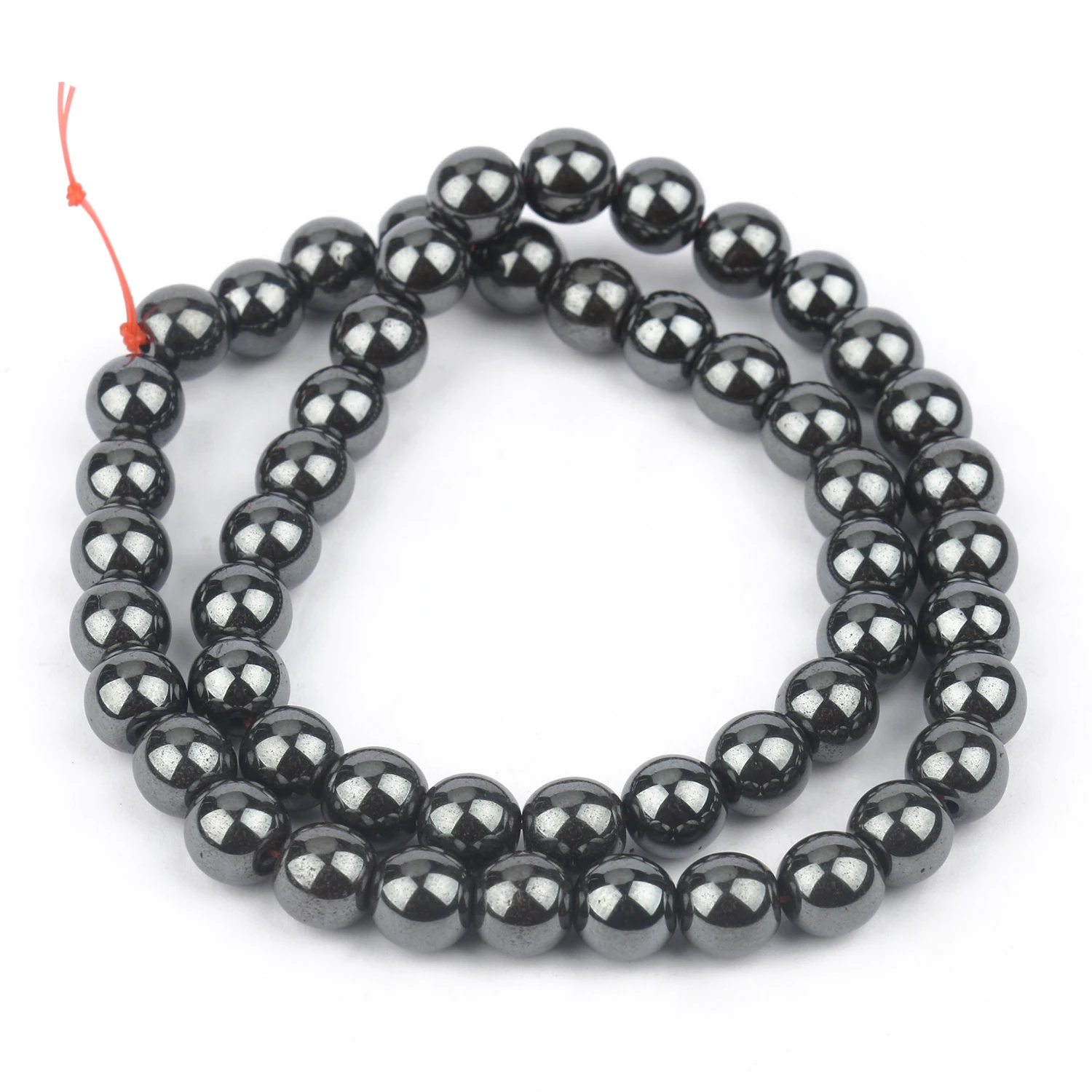 Бусины Из Гематита черные в форме сердца и звезд из натурального камня |