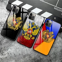armenia albania russia flag emblem phone case tempered glass for iphone 12 pro max mini 11 pro xr xs max 8 x 7 6s 6 plus se case