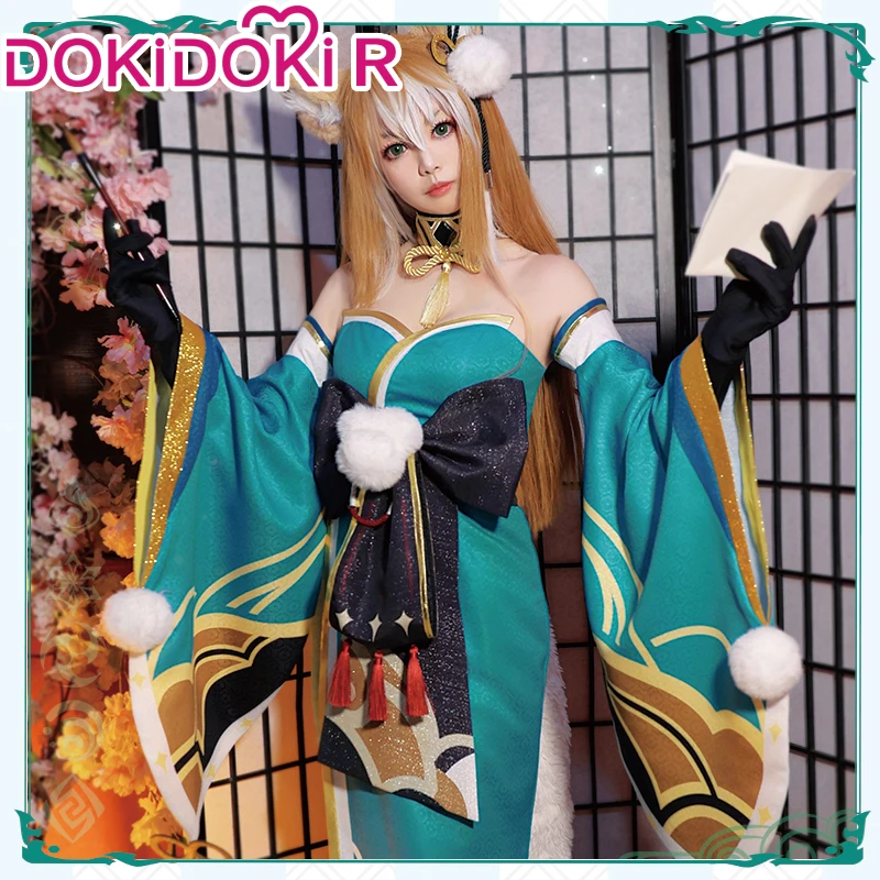 

Женский парик-трансформер Genshin Impact Miss Hina для косплея