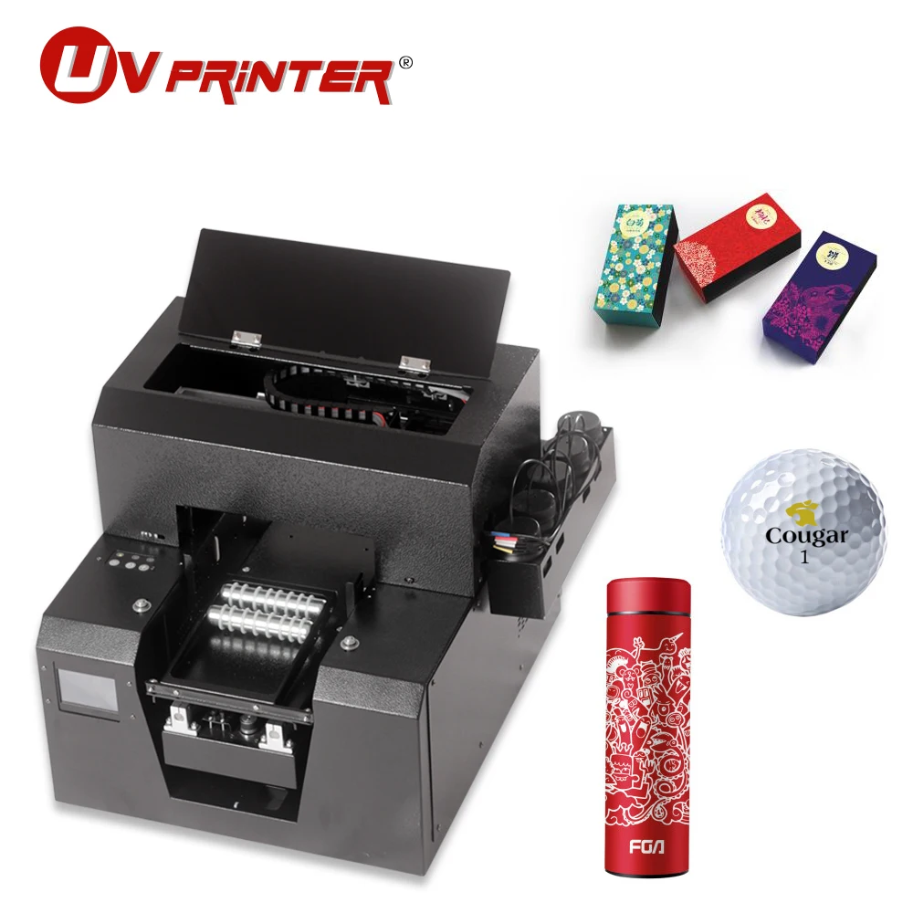 Мини-принтер высокой скорости для печати на силиконе/коже/керамике/акриле с 6-цветным каналом.