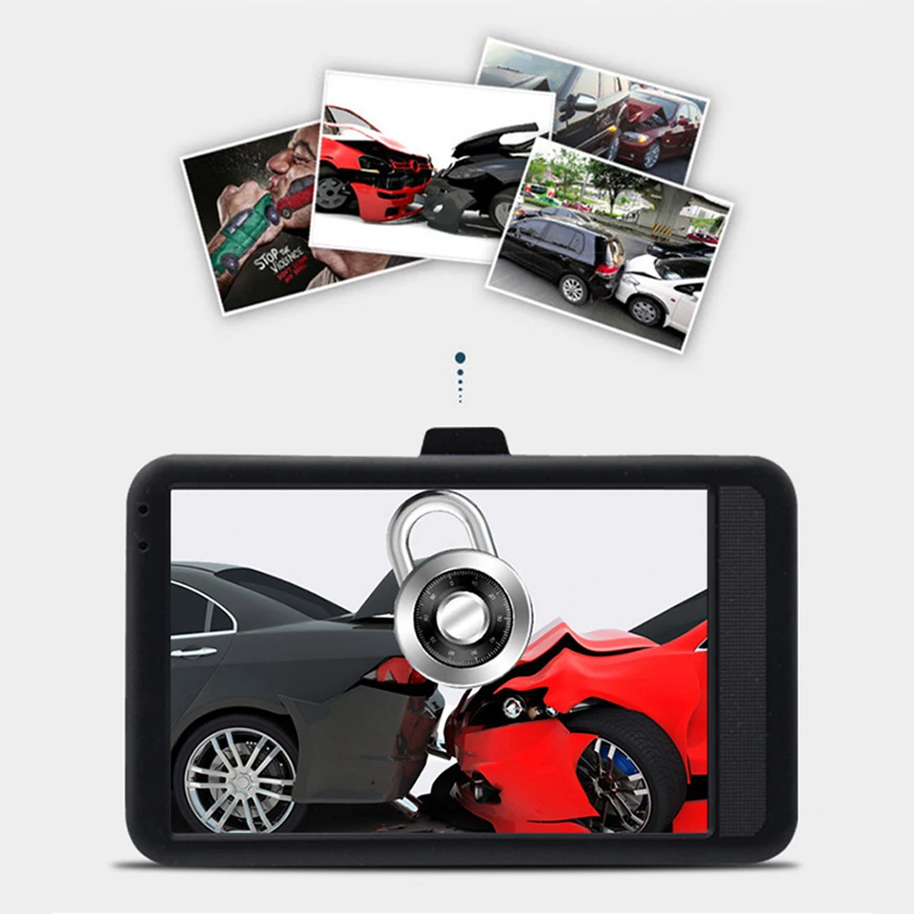 3 дюйма 1080P Full HD Видеорегистраторы для автомобилей быстрая камера видео