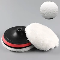 auto repair seal glaze beauty polishing wheel wool ball self adhesive pure wool polishing car maintenance tool