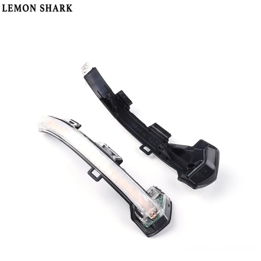 LEMON SHARK LED Flowing Rear View Side Mirror Water Turn Signal Light For VW Passat B8 | Автомобили и мотоциклы