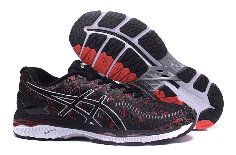 Оригинальные ASICS GEL-KAYANO для ночного бега спортивная мужская обувь унисекс 40-45 размер спортивная обувь мужские кроссовки для бега