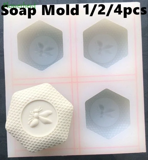 Вафельная Ткань силиконовые формы мыло с изображением пчелы пресс-форм Еда Класс