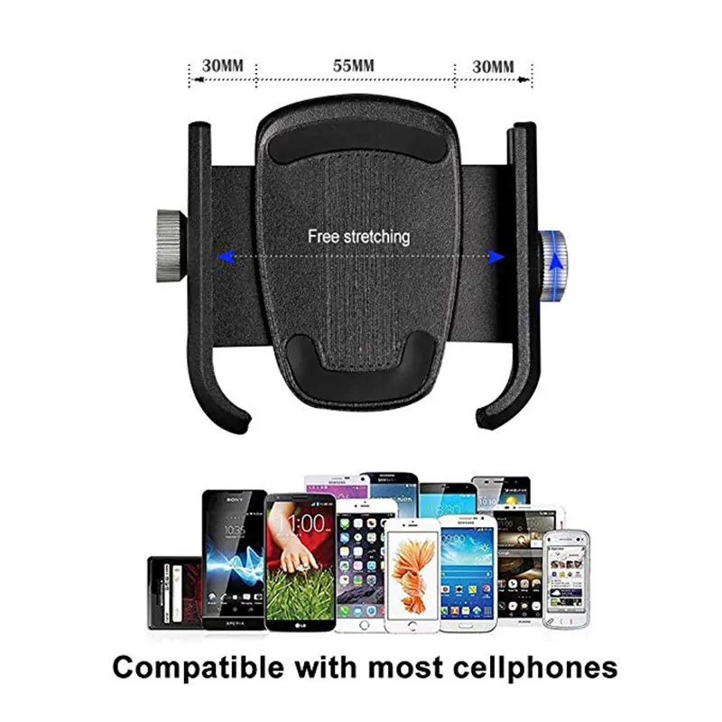 Универсальный держатель для телефона мотоцикла антивибрационный gps iPhone Android