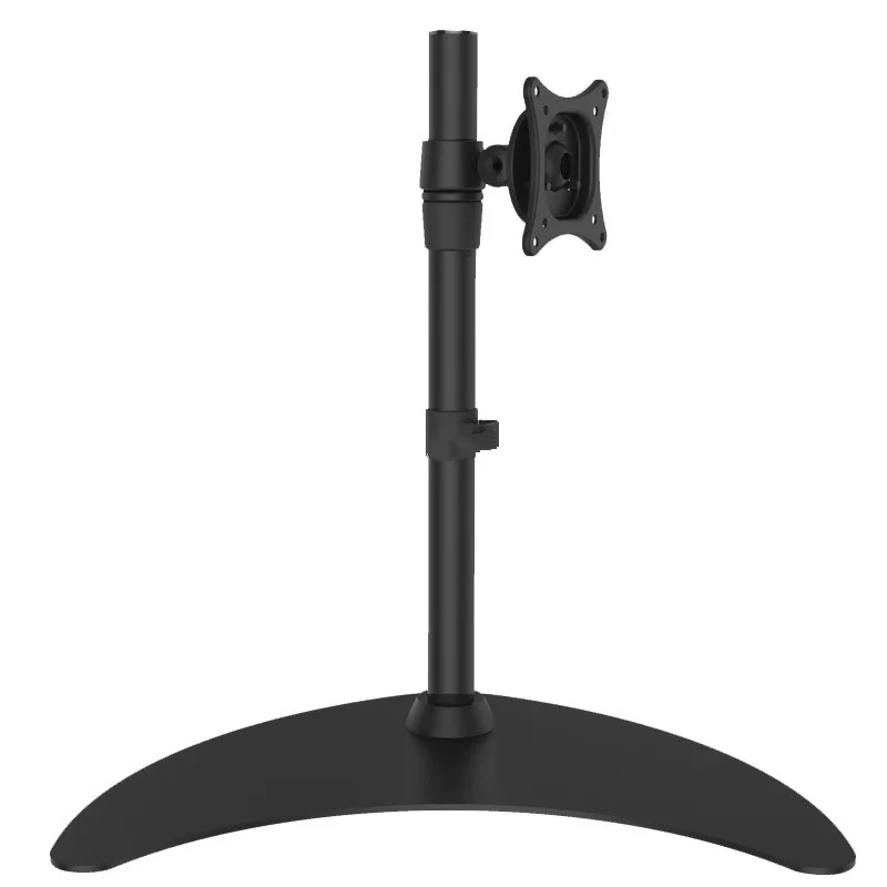 

Aluminum Alloy Full Motion 10"-24" Monitor Holder Table Desk Stand 450mm Height 15kgs Loading