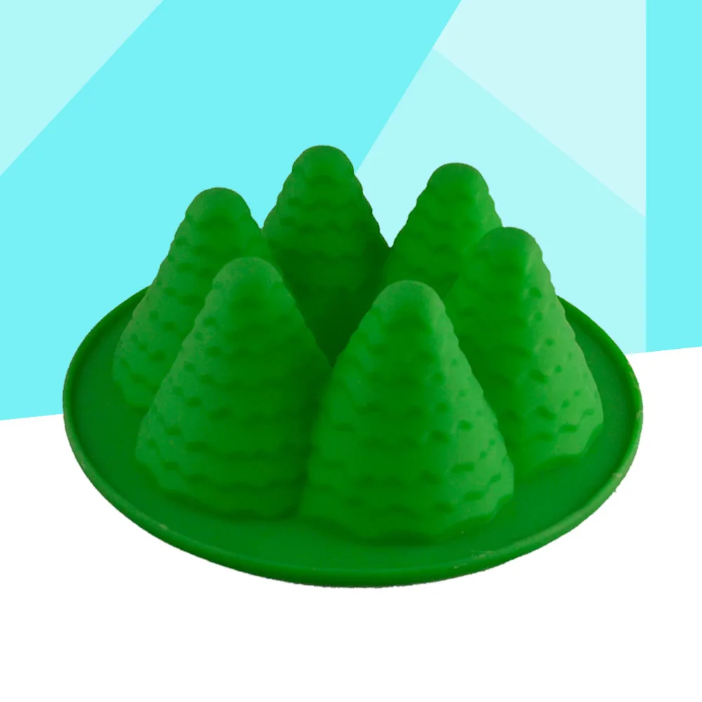 3D форма для торта в форме рождественской елки креативная силиконовая выпечки