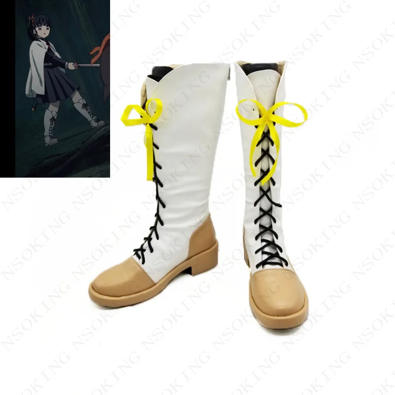 

Anime boots Demon Slayer Kimetsu no Yaiba Tsuyuri Kanawo cosplay shoes custom made