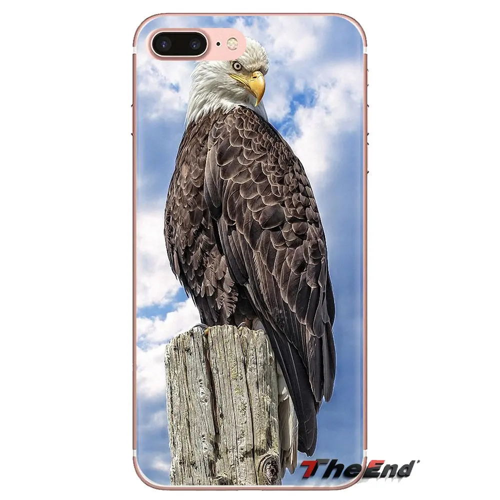 Прозрачный мягкий чехол Majestic Bald Eagle Palmitos Park для huawei mate Honor 4C 5C 5X6X7 7A 7C 8 9 10 8C 8X20 Lite Pro |