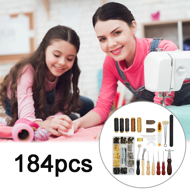 

Профессиональные инструменты для работы с кожей, искусственный перфоратор, резьбовое седло, аксессуары для работы с кожей, набор инструмен...