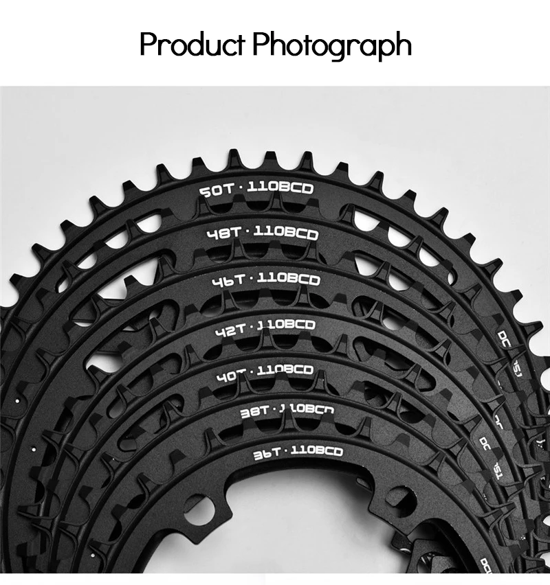 Диск из алюминиевого сплава 36T/38T/40T/42T/44T/46T/48T/50T |