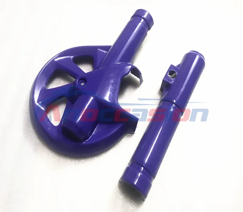 Motorcyc front part of the brake disc shield protection before caliper cover for yamaha TTR250 TTR 250 DT230 DT 230 | Автомобили и