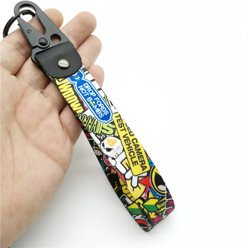 

Car Styling JDM style Keyring For BLOCK43 Auto Motorcycle Keychain Accessories