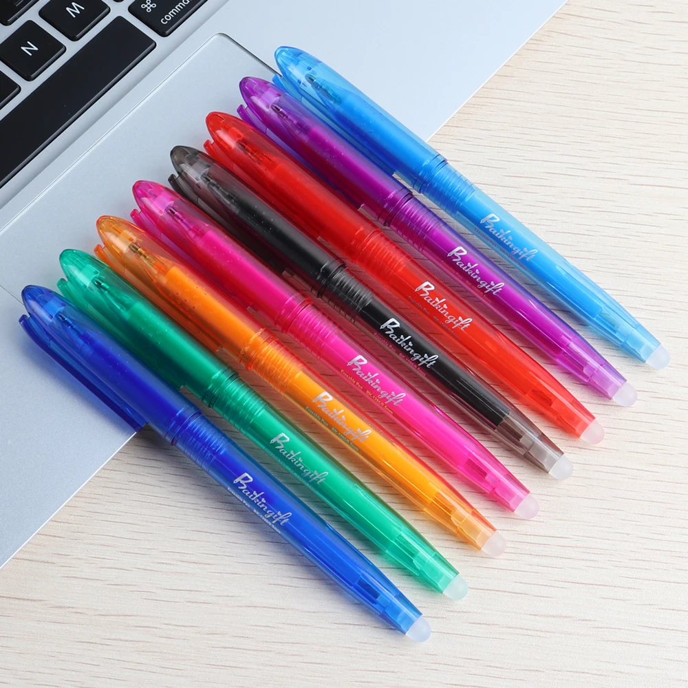 

8PCS Erasable Pen 8 Colors Ink Gel Pen Set Styles Rainbow New Best-selling Creative Drawing Stationery Pens For School Office