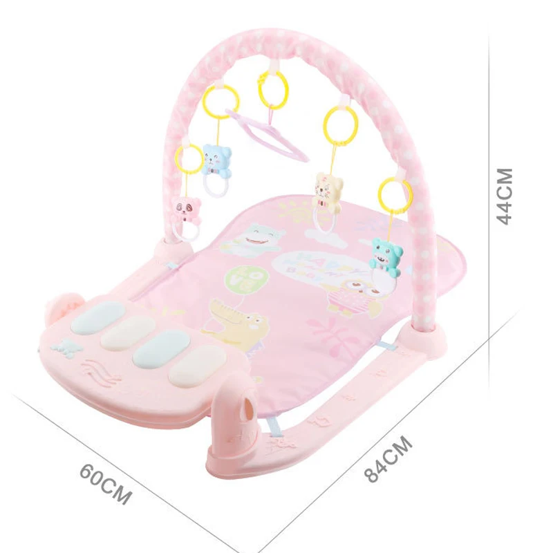 

NEW 3 in 1 Baby Play Mat Baby Gym Toys Soft Lighting Rattles Musical Toys For Babies Educational Toys Play Piano Gym Baby Gifts