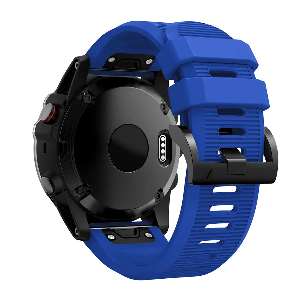 26 мм силиконовый ремешок для часов Garmin Fenix 5X Plius 6X Pro Quick Release Easy Fit 3 HR|Ремешки часов| |
