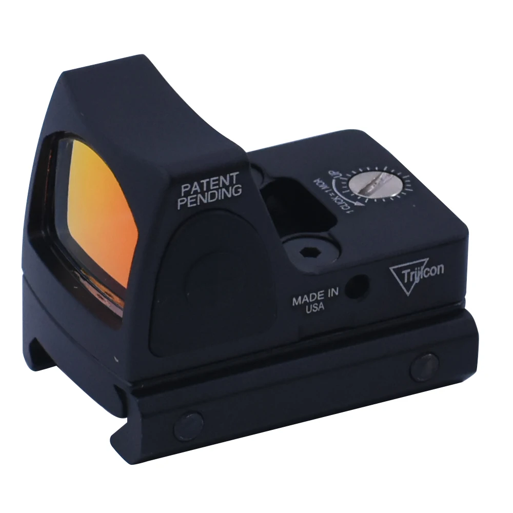 RMR Red Dot Sight Glock база мини Регулируемый светодиодный для Weaver Rail страйкбол Охотничья