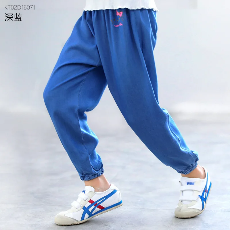 

Original Disney Children's Mosquito Pants Girls Jeans Loose Casual Pants Girl Pants Sweatpants for Girls