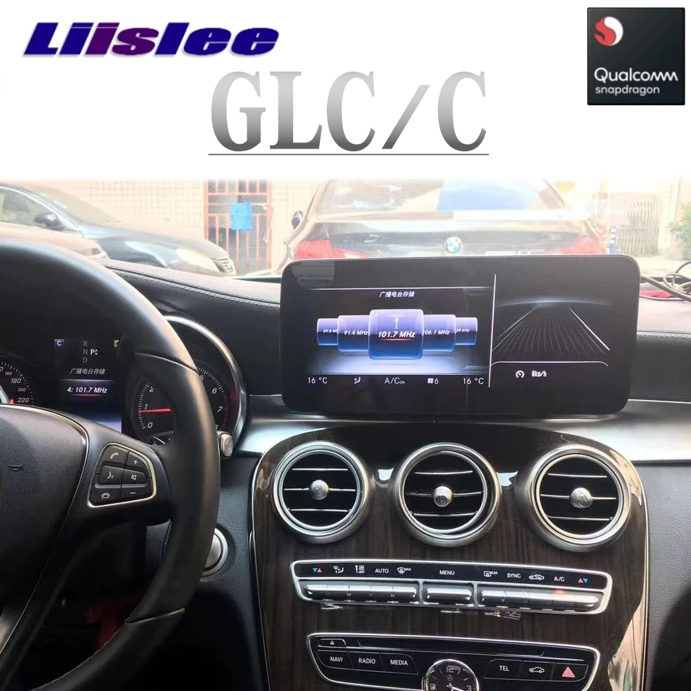 Автомобильный мультимедийный плеер NAVI беспроводной CarPlay для Mercedes Benz C GLC W205 2014 2015
